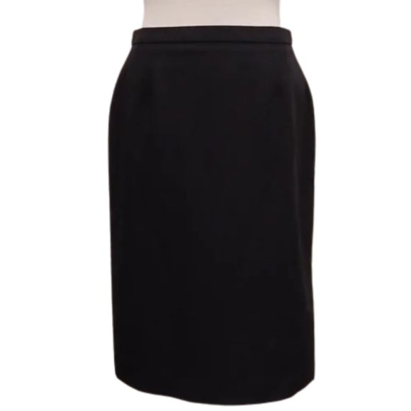 Dex "The Suit Shop" Black Pencil Skirt- Sz. Sm - Picture 1 of 10